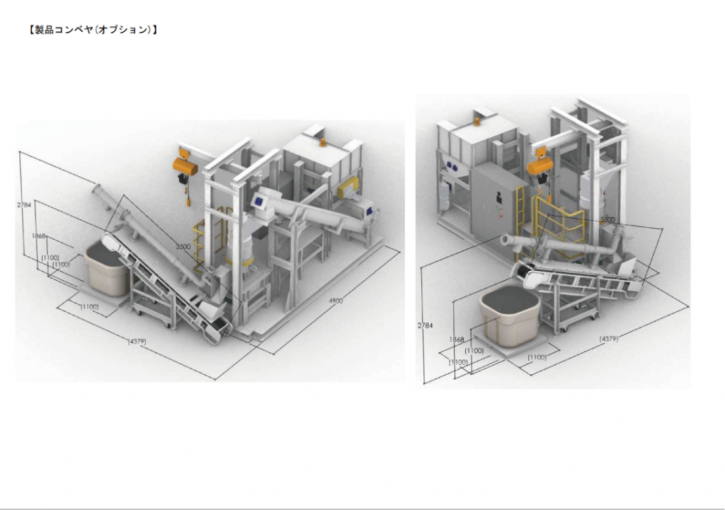 製品コンベヤ 3D